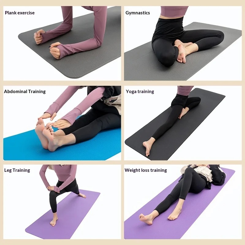 Home Gym Pilates - Extra Thick Non Slip Yoga Mat