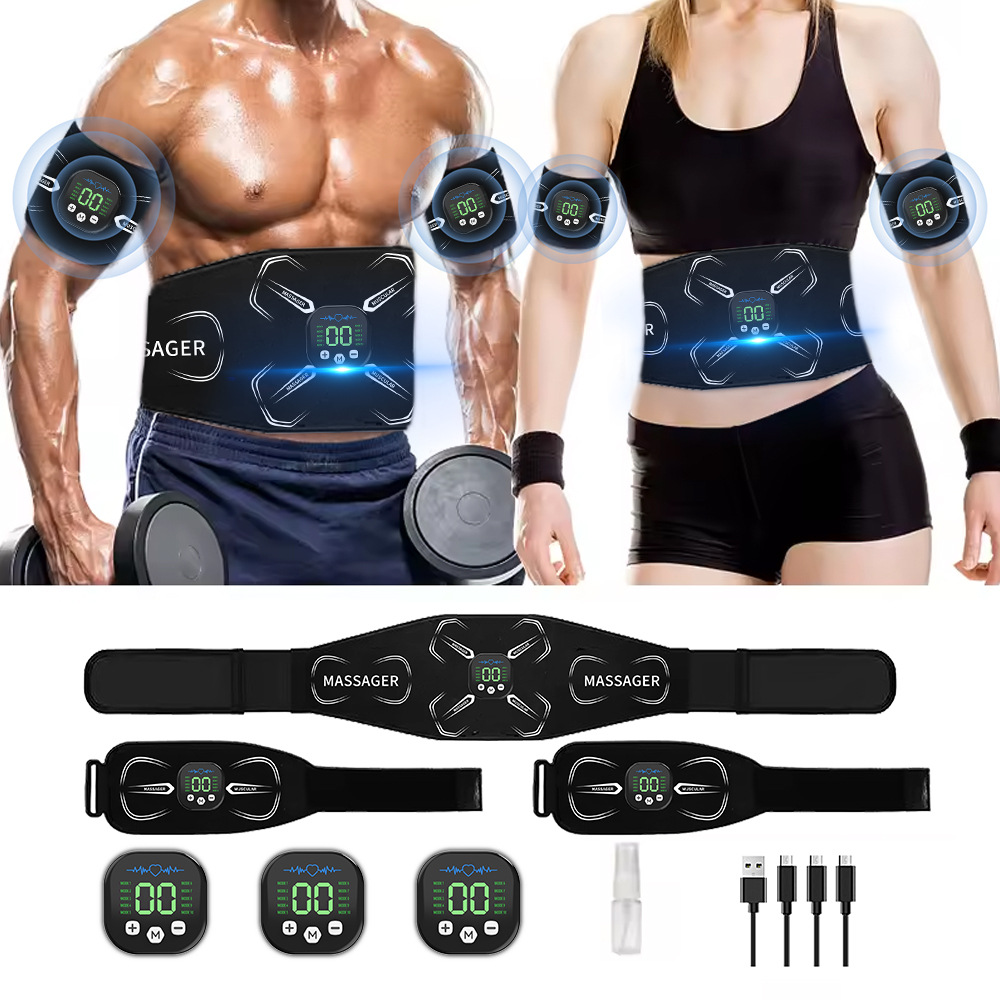 Home Gym Studio - EMS Muscle Stimulator Abdominal Trainer Abs