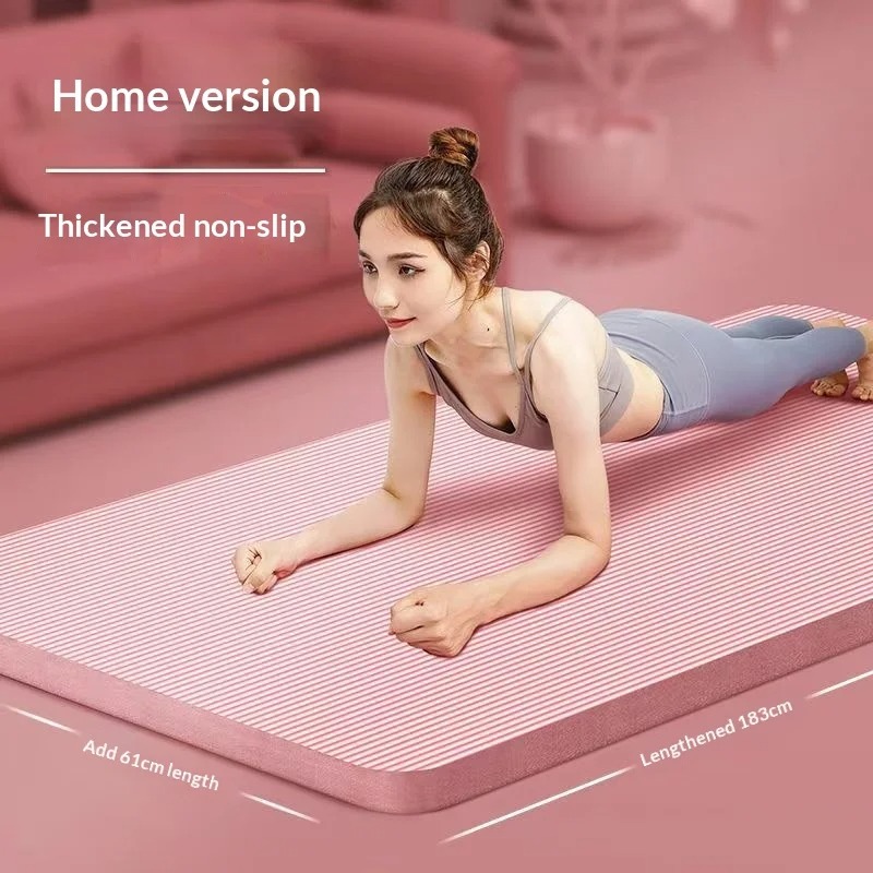 Extra Thick Non Slip Yoga Mat  - đánh giá và giá Home Gym Pilates
