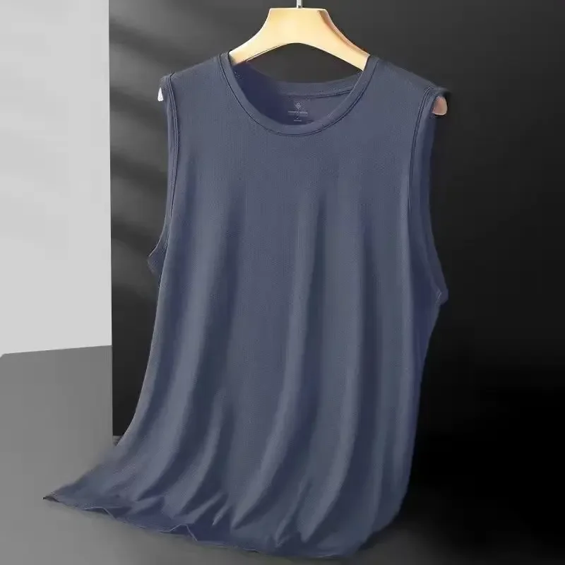 Men Ice Silk Mesh Sleeveless T - đánh giá và giá Home Gym China