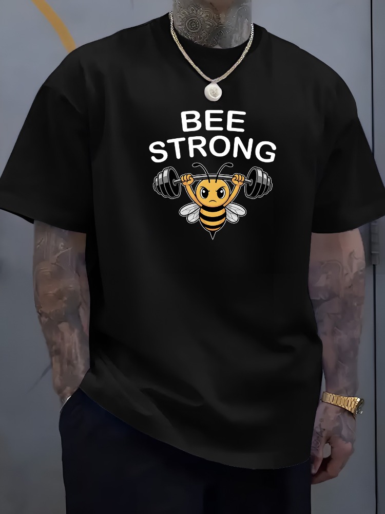 Men Cotton Tee Bee Strong Barb - đánh giá và giá Home Gym China