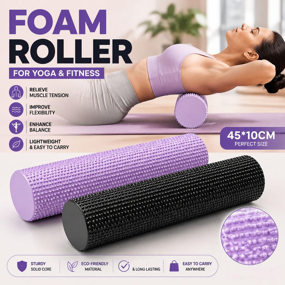 Yoga Foam Roller EVA High Dens - đánh giá và giá Home Gym Pilates